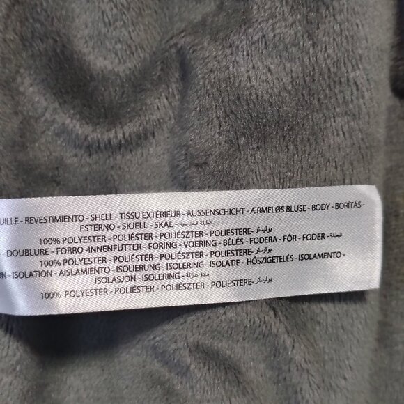 Ariat Mens Cruis Insulated Vest XL Gray 10024051 Fleece Lined Quilted Puffer - Picture 14 of 16